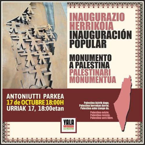 PALESTINARI MONUMENTUA / MONUMENTO A PALESTINA