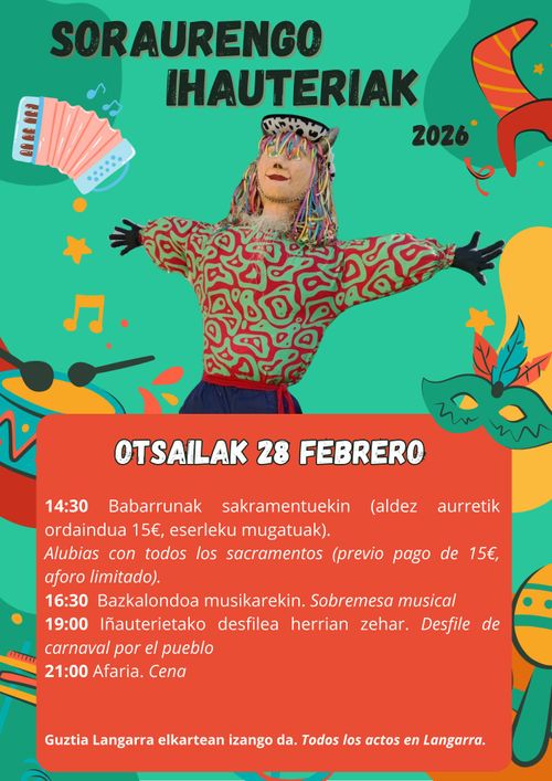 Soraurengo Ihauteriak