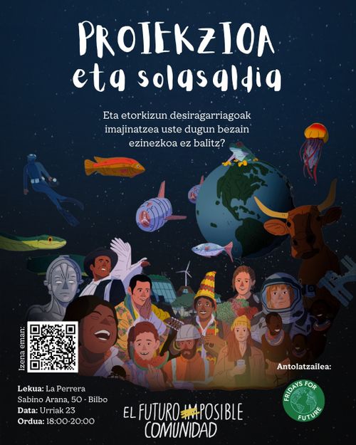 Proiekzioia eta solasaldia