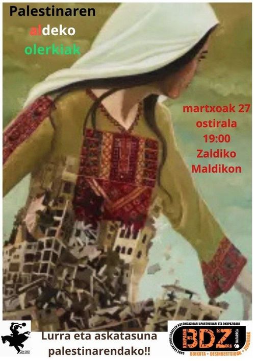 Palestinaren aldeko olerkiak