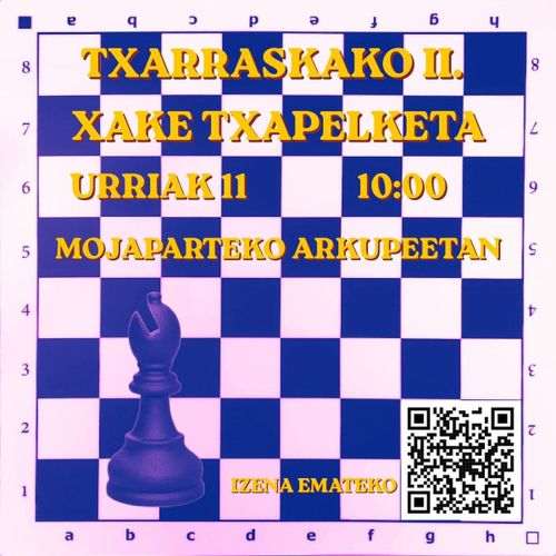 TXARRASKAKO II. XAKE TXAPELKETA