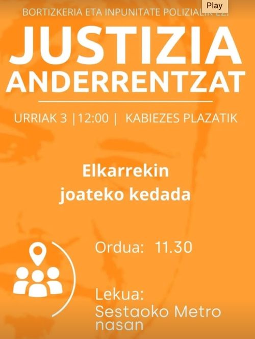 JUSTIZIA ANDERRENTZAT - SESTAOKO KEDADA