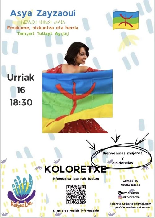 ASYA ZAYZAOUI EMAKUME, HIZKUNTZA ETA HERRIA