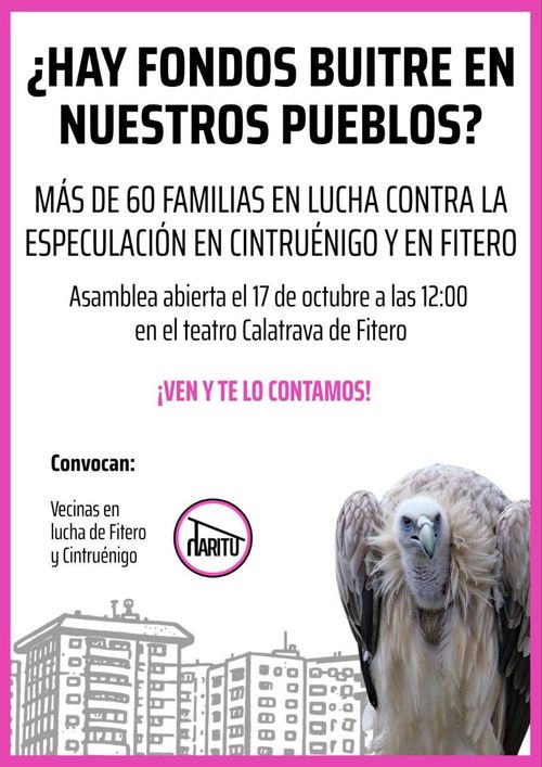 ¿Hay fondos buitre en nuestros pueblos?
