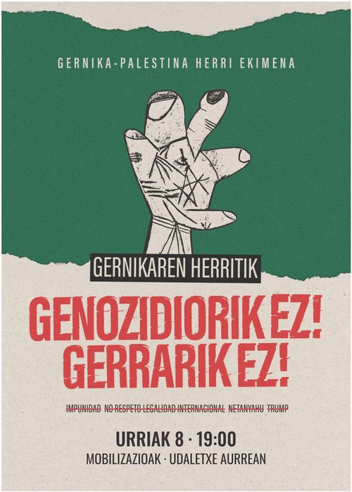 Urriak 8: Mobilizazioak - Udaletxeen aurrean / 8 de octubre: Movilización - frente a los ayuntamientos