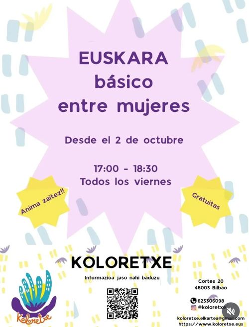 EUSKARA BÁSICO PARA MUJERES 