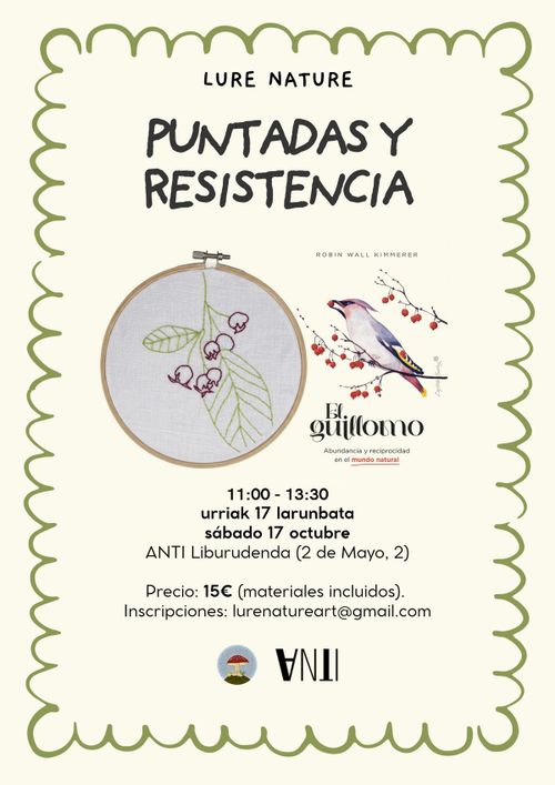 Puntadas y resistencia
