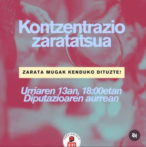 KONTZENTRAZIO ZARATATSUA -SUBFLUBIALA EZ
